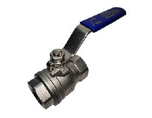 兩片式不銹鋼球閥，600PSI